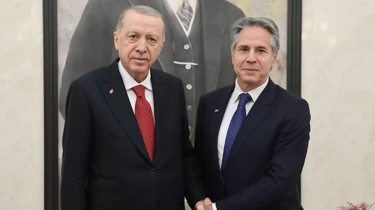 ABD Dışişleri Bakanı Antony Blinken Türkiye'de! Erdoğan ile Bölgesel Konular Ele Alındı